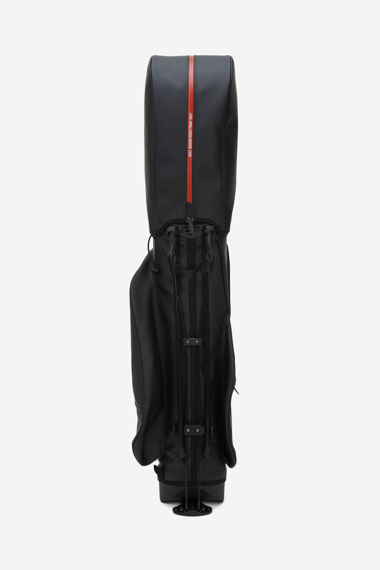 SIGNATURE RED POINT STAND BAG BLACK