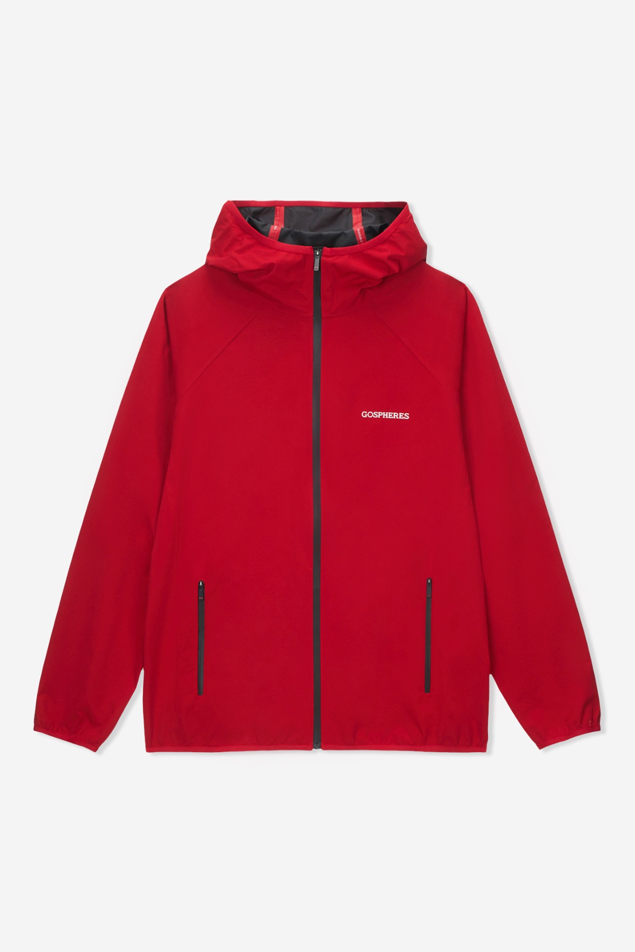 M DOUBLE LAYER SIGNATURE JACKET RED